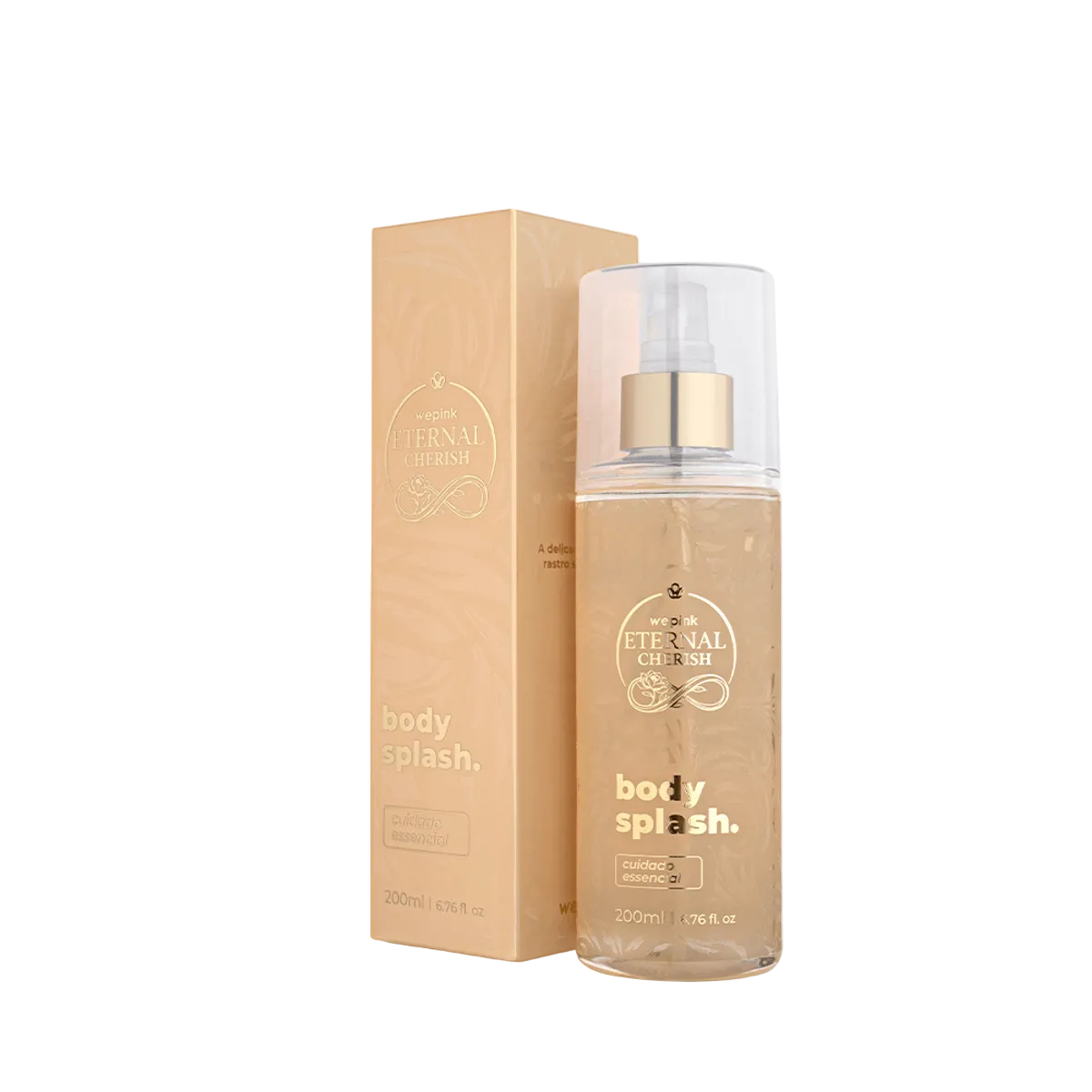 Body Splash Eternal Cherish Desodorante Colônia 200ml - Wepink