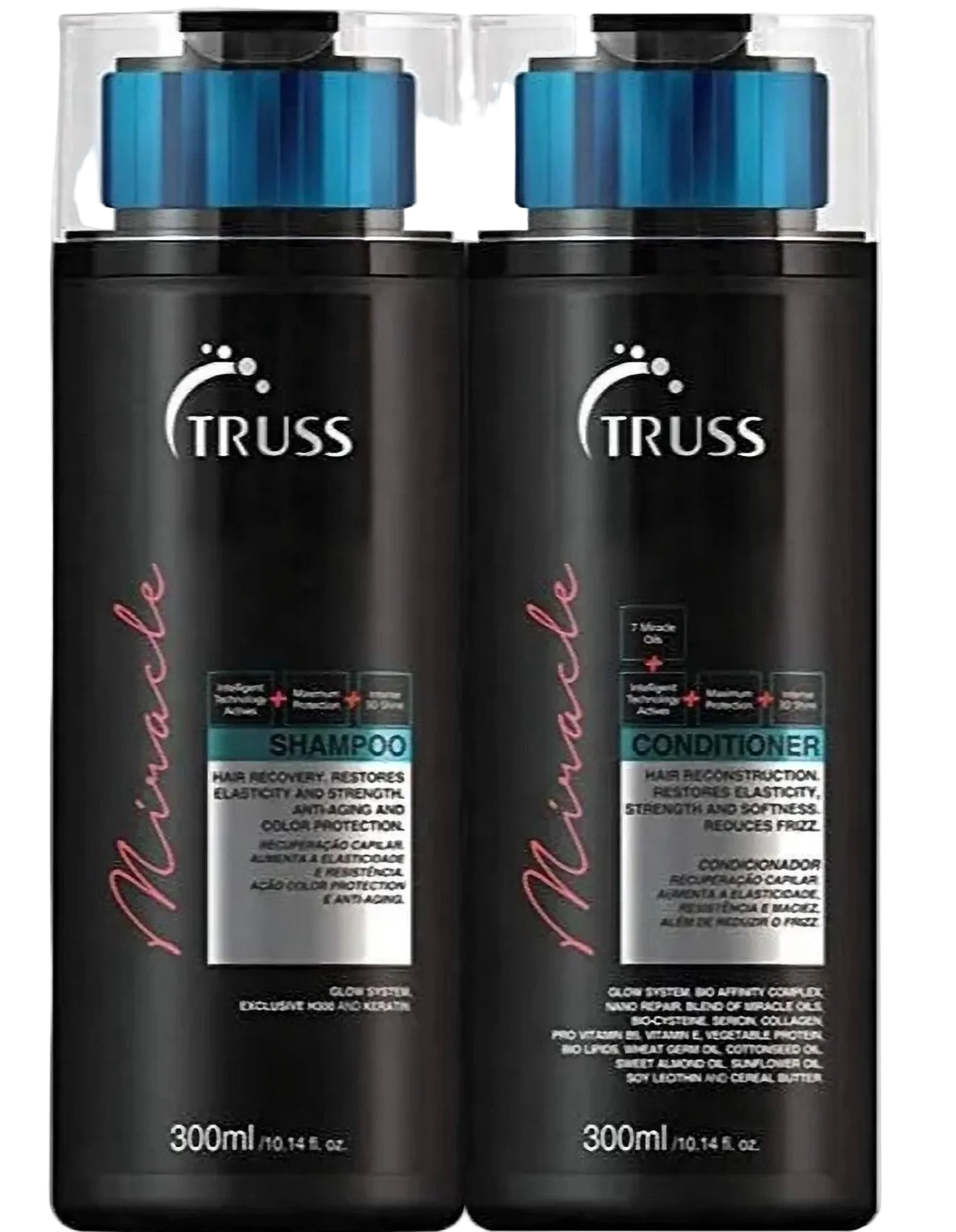 KIT SHAMPOO E CONDICIONADOR miracle — truss