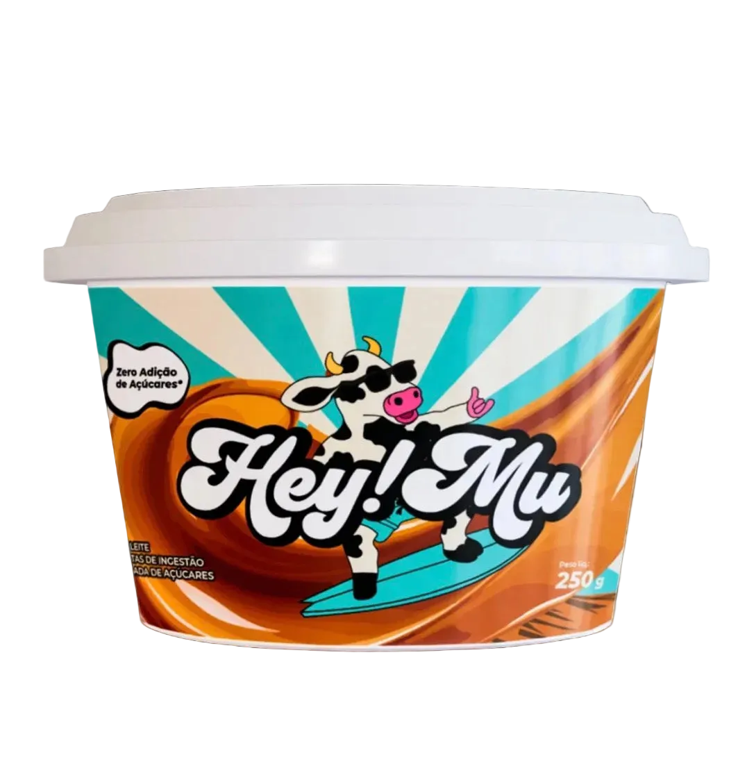 Hey Mu- Doce de leite  250g 0 açúcar