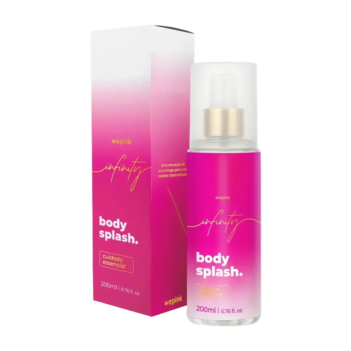 Body Splash Infinity Desodorante Colônia 200ml - Wepink