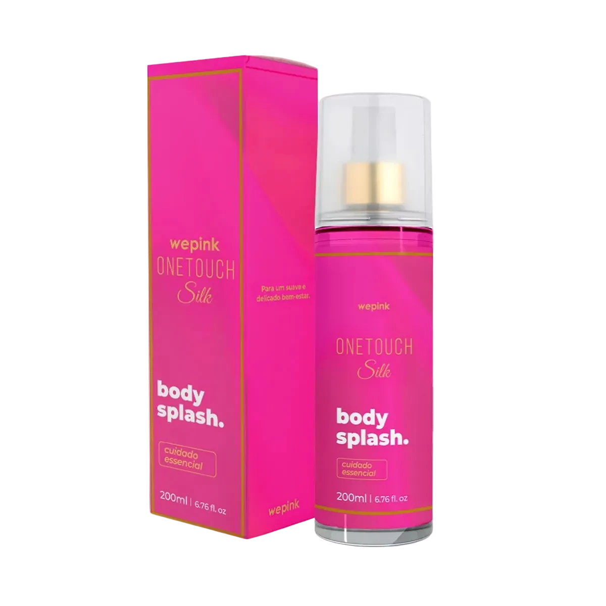 Body Splash One Touch Silk Desodorante Colônia 200ml - Wepink