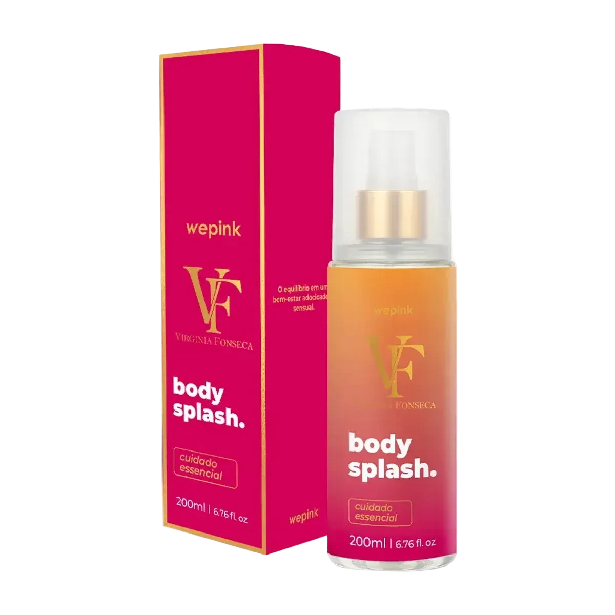 Body Splash VF Desodorante Colônia 200ml - Wepink