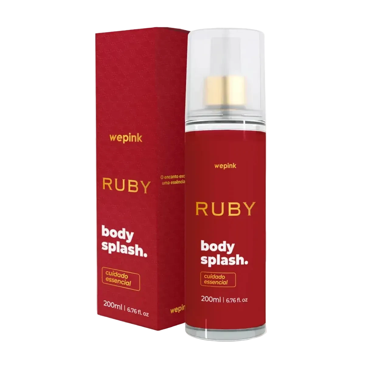Body Splash Ruby Desodorante Colônia 200ml - Wepink