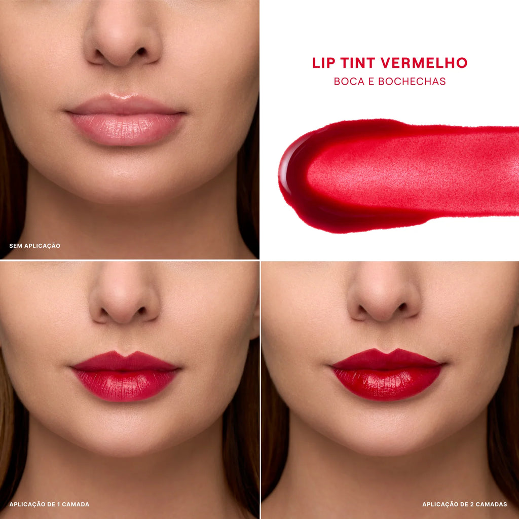 LIP TINT VERMELHO - BOCA ROSA
