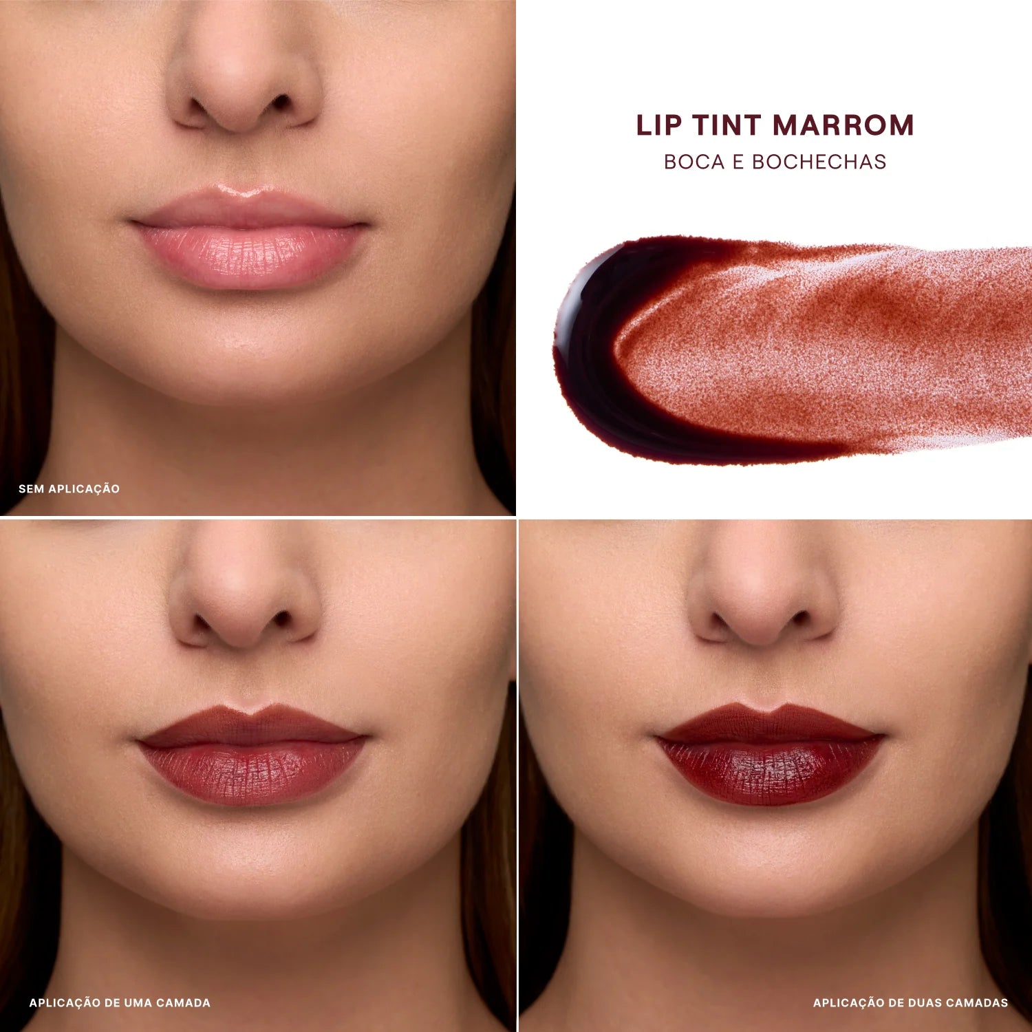 LipTint Marrom- BOCA ROSA