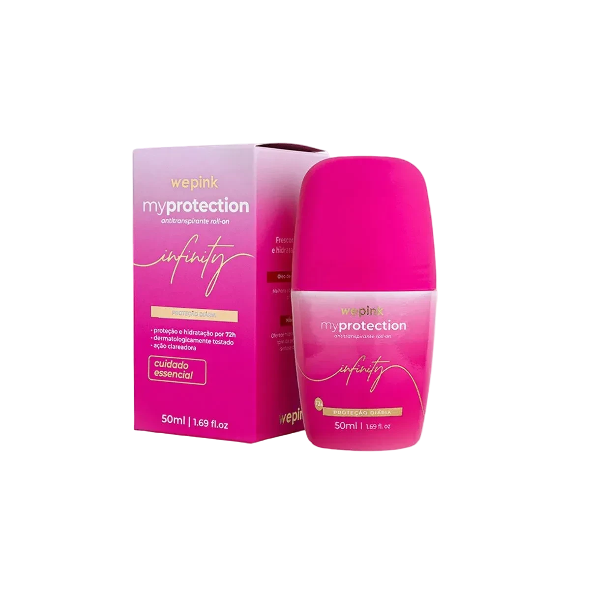 Desodorante Antitranspirante Roll-on Infinity 50ml - Wepink