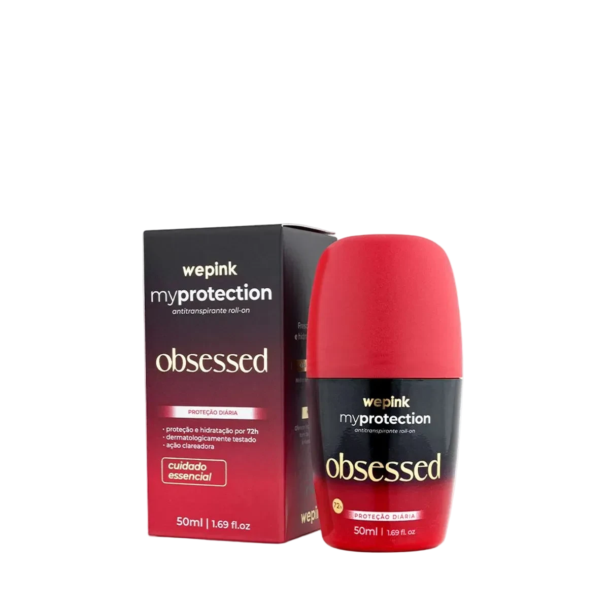 Desodorante Antitranspirante Roll-on Obsessed 50ml - Wepink