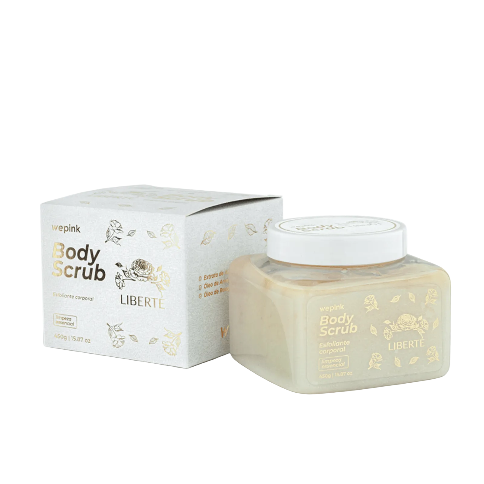 Body Scrub Liberté Esfoliante Corporal 450gr - Wepink