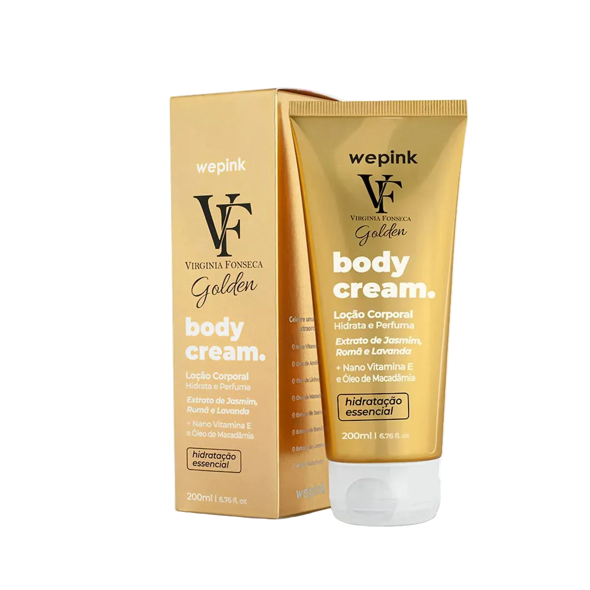 Body Cream VF Golden Desodorante Hidratante 200ml - Wepink