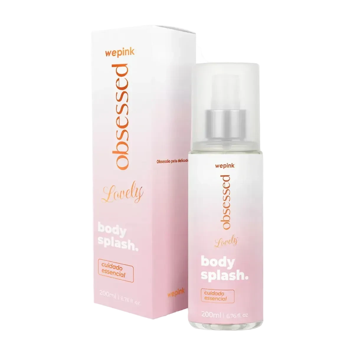 Body Splash Obsessed Lovely Desodorante Colônia 200ml - Wepink