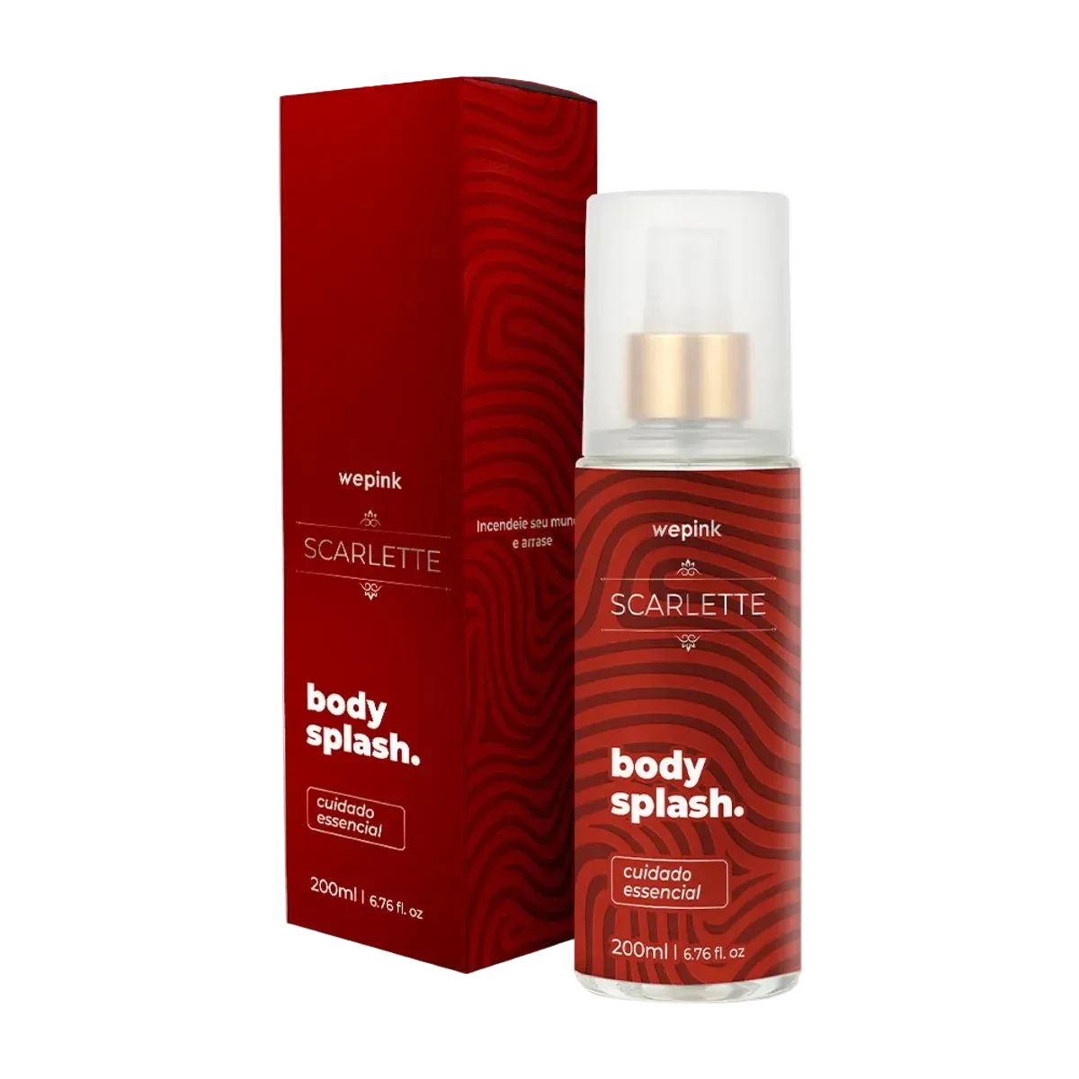 Body Splash Scarlette Desodorante Colônia 200ml - Wepink