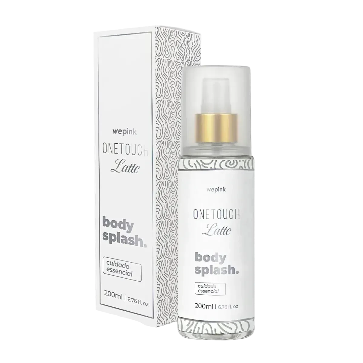 Body Splash One Touch Latte Desodorante Colônia 200ml - Wepink