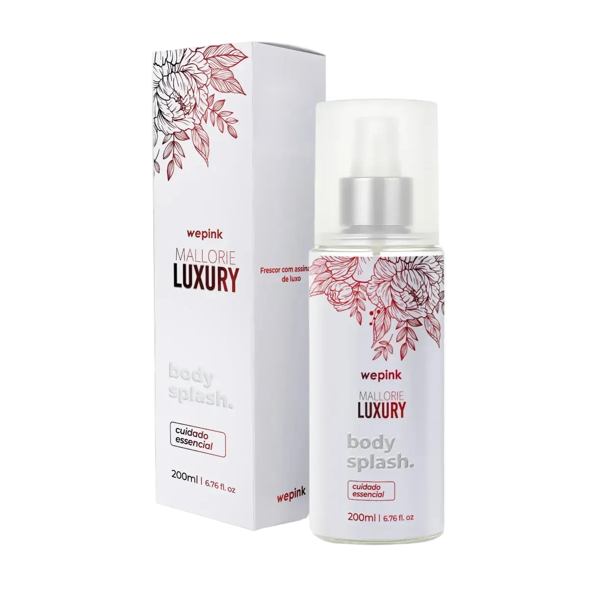 Body Splash Mallorie Luxury Desodorante Colônia 200ml - Wepink
