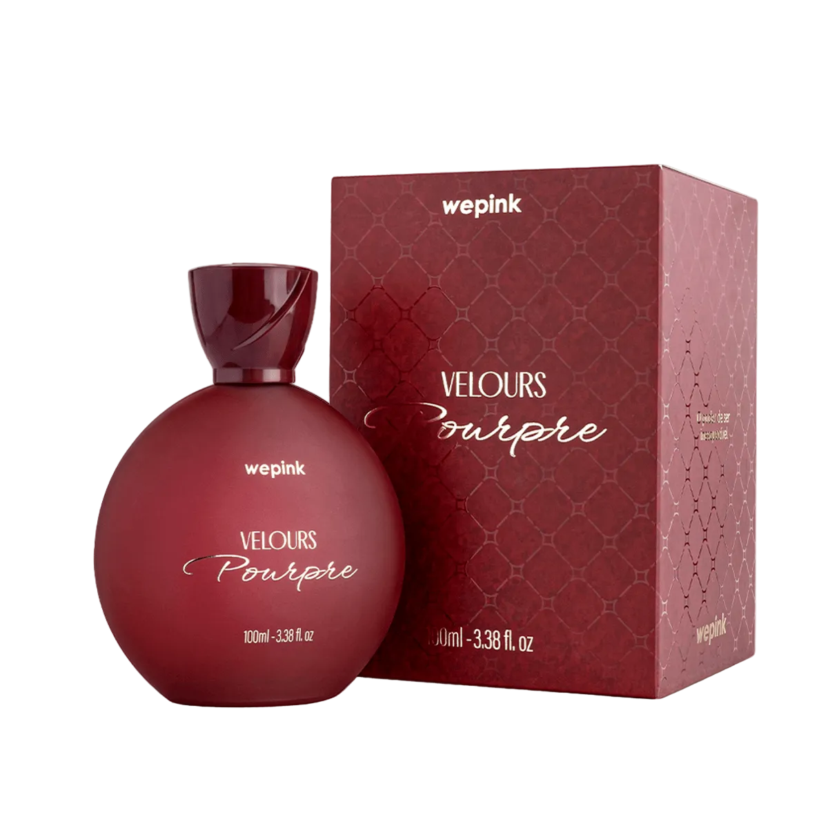 Velours Pourpre Desodorante Colônia 100ml - Wepink