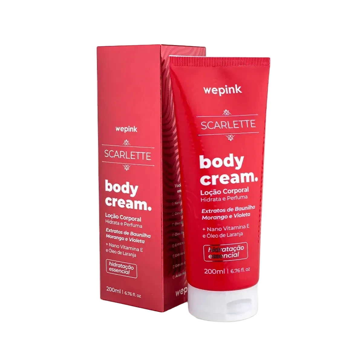 Body Cream Scarlette Desodorante Hidratante 200ml - Wepink