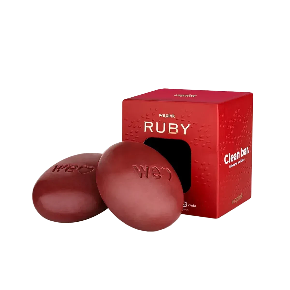 Sabonete em Barra Clean Bar Ruby - Wepink