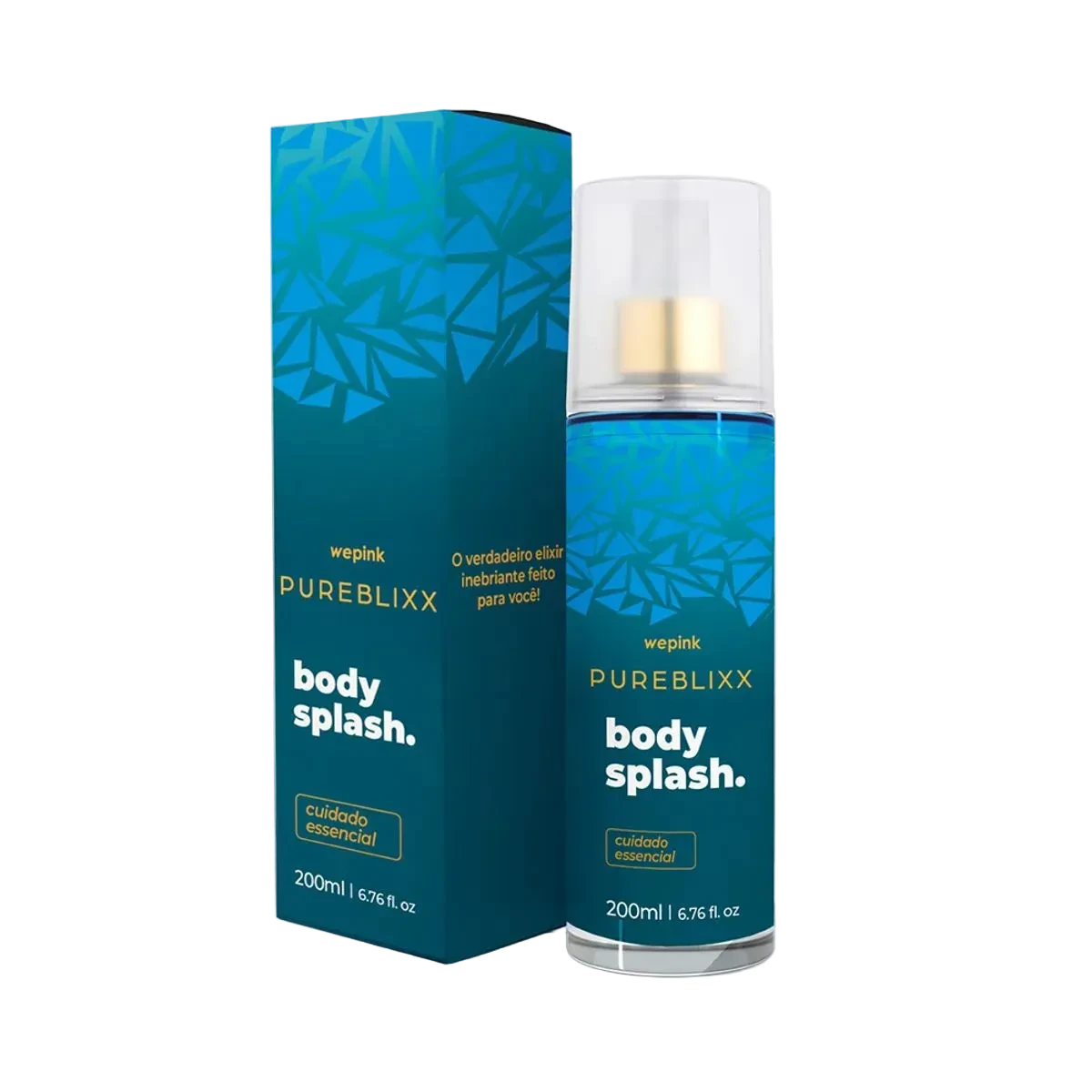 Body Splash Pureblixx Desodorante Colônia 200ml - Wepink