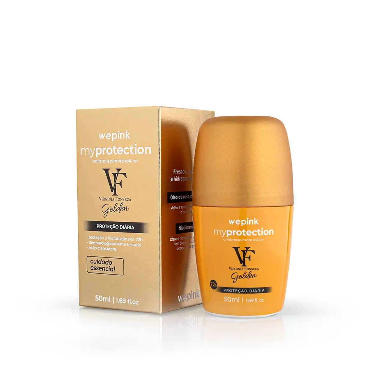 Desodorante Antitranspirante Roll-on VF Golden 50ml - Wepink
